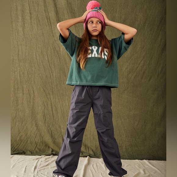 FULL TILT Texas Girls Crop Boyfriend Tee - Picture 4 of 4